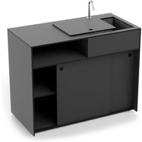 Conmoto - Ticino Kitchen Water Hpl Anthrazit von Conmoto