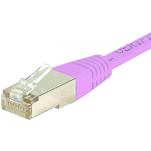 Connect 0,70 m Kupfer RJ45 Cat. 6 S/FTP Patch Cord – Pink von Connect