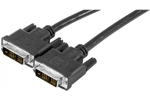CONNECT 10 m 18 Plus 1 männlich/männlich DVI-D Single Link Cord – Schwarz von Connect