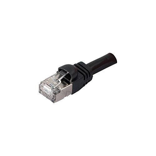 CONNECT 2 m Full Kupfer cat. 6 S/FTP, snagless, VoIP Patch Cord – Schwarz von CONNECT