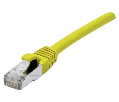 CONNECT 2 m Kupfer RJ45 Cat. 6 a S/FTP LSZH, snagless, Patch Schnur – Gelb von Exertis Connect