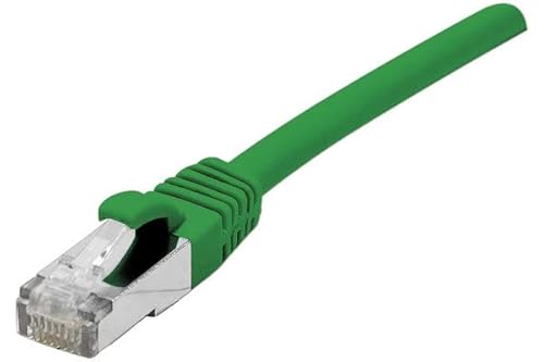 Connect 25 m Full Copper RJ45 Cat. 6 F/UTP LSZH, snagless, Patch Kordel – Grün von Connect