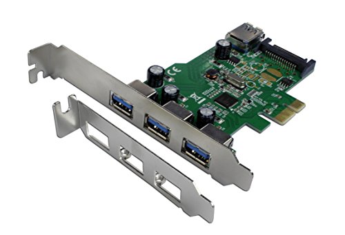 Connectland 0712015 interne USB 3.0 Karte und Schnittstellen-Adapter – Karten und Adapter von Schnittstellen (PCIe, USB 3.0, grün, Windows 7 Enterprise, Windows 7 Enterprise X64, Windows 7 Home Basic, Windows 7 Home Basic X64, Wind) von Connectland