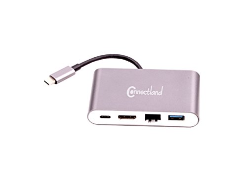 Connectland ad-usb-c-digital-av-4en1-box Adapter USB Typ C von Connectland