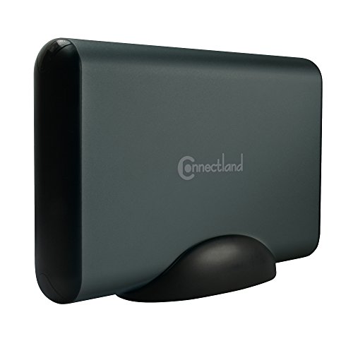 Connectland be-usb3.1-g2 – 3613-sil Externes Gehäuse USB V3.1 Gen2 Für Festplatte 3,5 SATA von Connectland