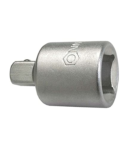 CONNEX Steckschlüssel-Adapter Vierkant 1/4"x3/8" - Chrom-Vanadium-Stahl - 9,53 mm (3/8") Innenvierkant - 6,35 mm (1/4") Außenvierkant/ Stecknuss Adapter/ Ratschen Adapter/ 570150 CONNEX Steckschlüssel-Adapter Vierkant 1/4"x3/8" - Chrom-Vanadium-Stahl - 9,53 mm (3/8") Innenvierkant - 6,35 mm (1/4") Außenvierkant/ Stecknuss Adapter/ Ratschen Adapter/ 570150 von Connex
