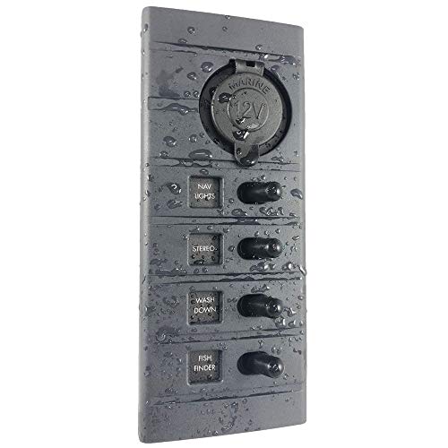 BAJO PEDIDO - (XL) 4 WAY SWITCH PANEL WATERPROOF CONNEX+12V von Connex