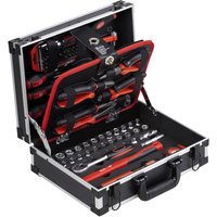 CONNEX Werkzeugkoffer »COX566101«, Aluminium, bestückt, 100-teilig - schwarz CONNEX Werkzeugkoffer »COX566101«, Aluminium, bestückt, 100-teilig - schwarz von Connex
