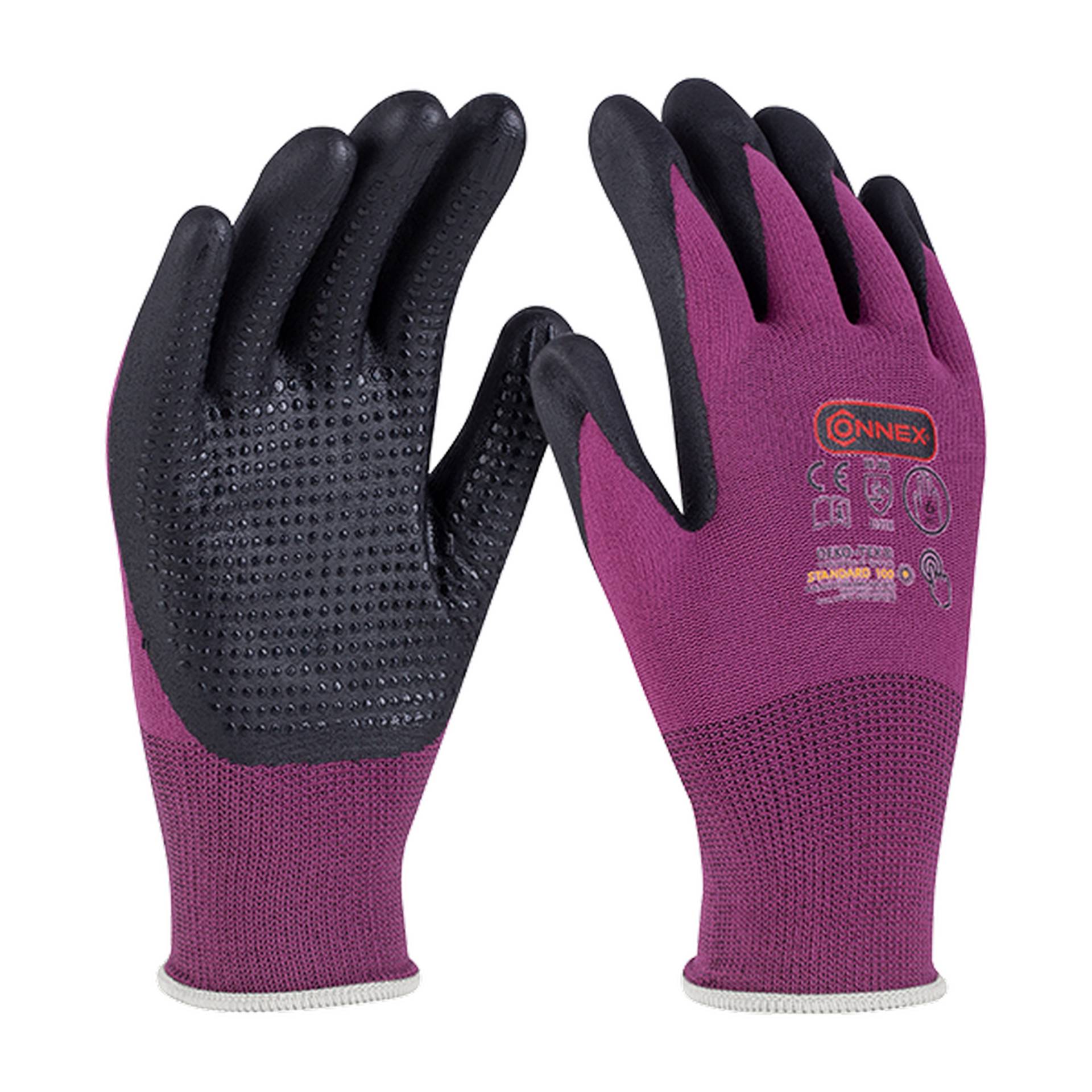 Connex Arbeitshandschuh 'Economic Comfort Touch' rot/schwarz Größe 6 Connex Arbeitshandschuh 'Economic Comfort Touch' rot/schwarz Größe 6 von Connex