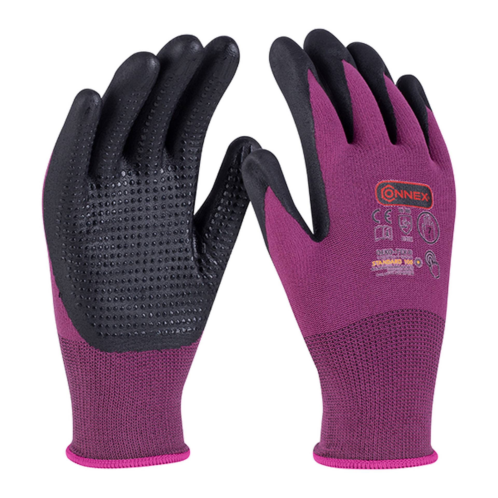 Connex Arbeitshandschuh 'Economic Comfort Touch' rot/schwarz Größe 7/S Connex Arbeitshandschuh 'Economic Comfort Touch' rot/schwarz Größe 7/S von Connex