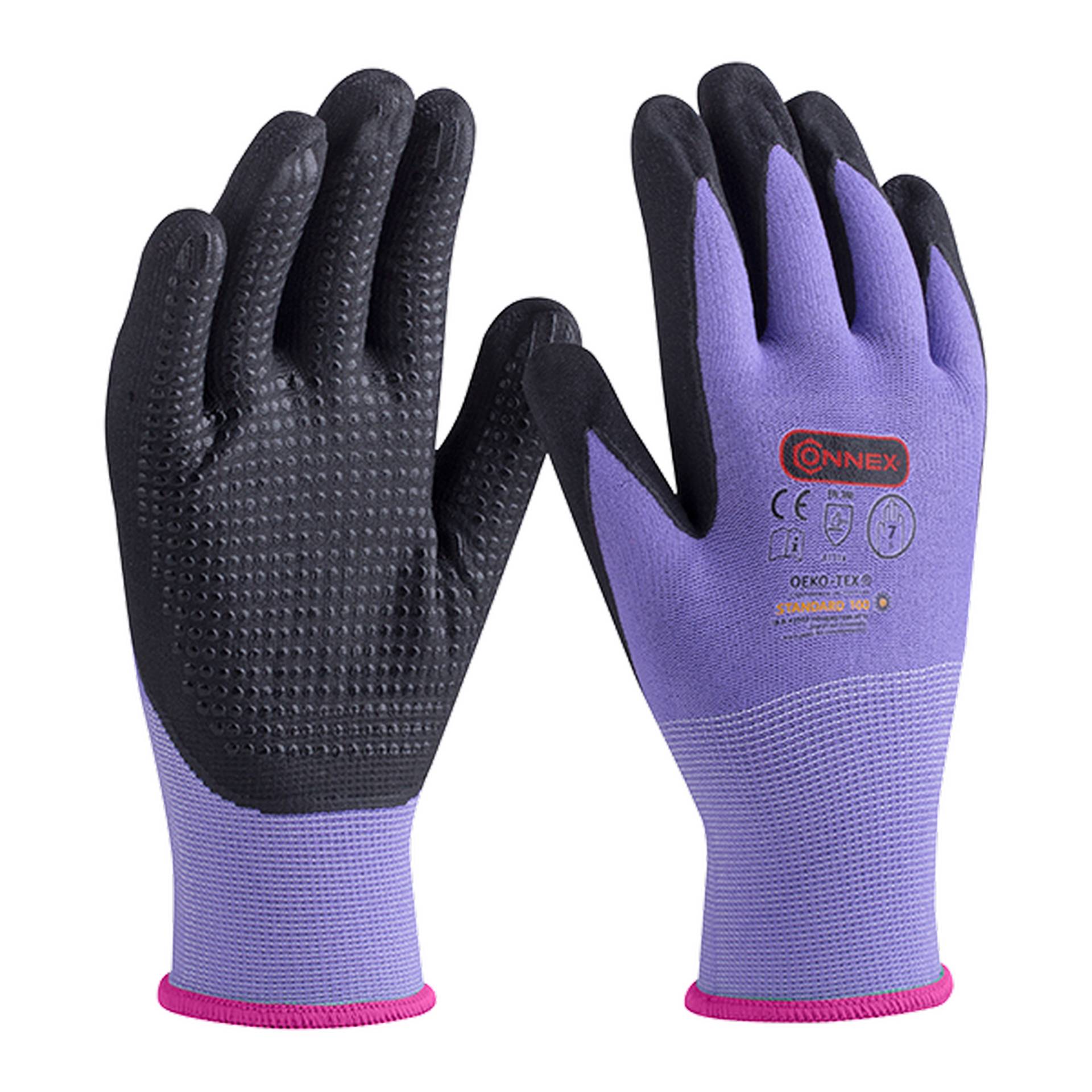 Connex Arbeitshandschuh 'Economic Comfort' schwarz Größe 7/S Connex Arbeitshandschuh 'Economic Comfort' schwarz Größe 7/S von Connex