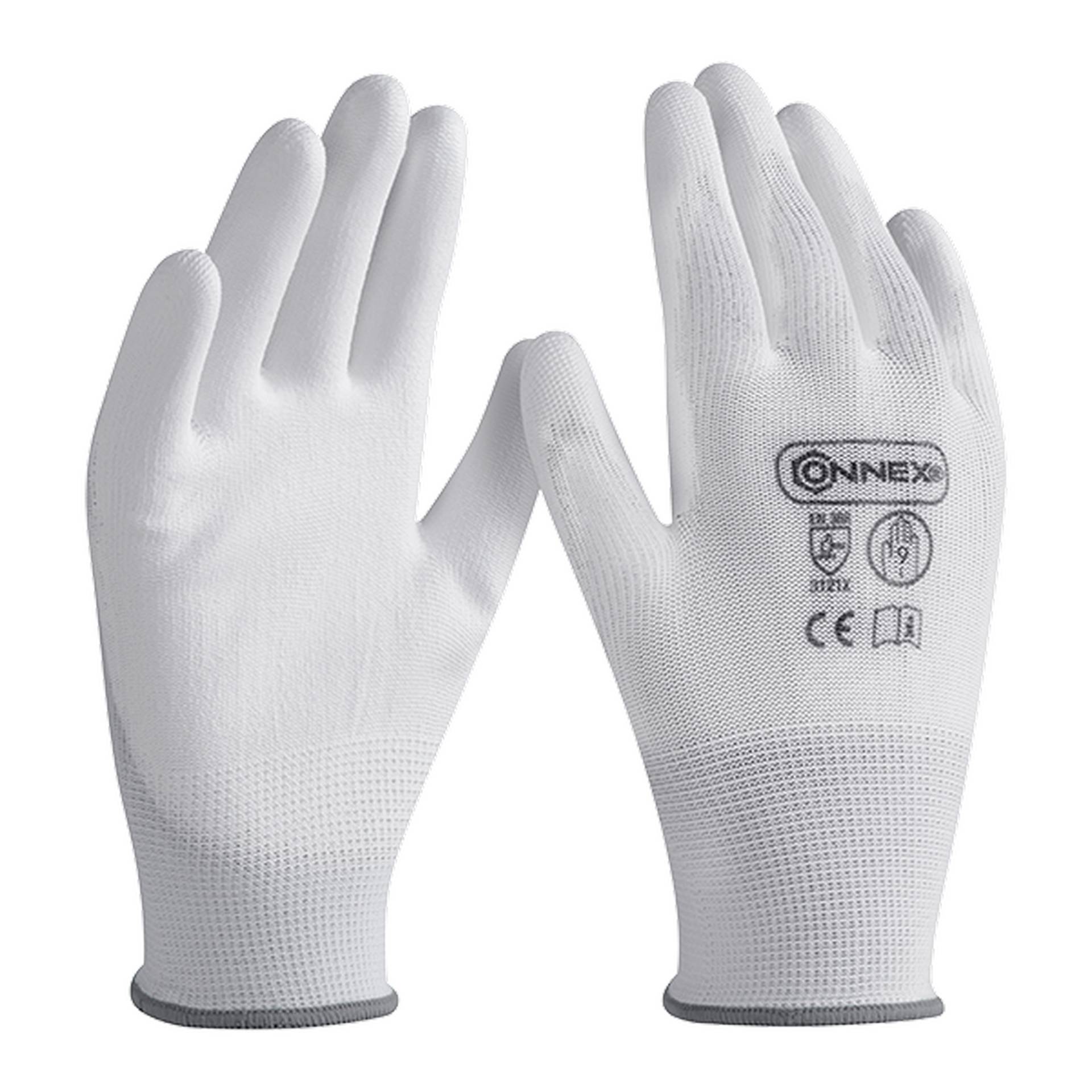 Connex Arbeitshandschuh 'Economic White' weiß Größe 9/L Connex Arbeitshandschuh 'Economic White' weiß Größe 9/L von Connex