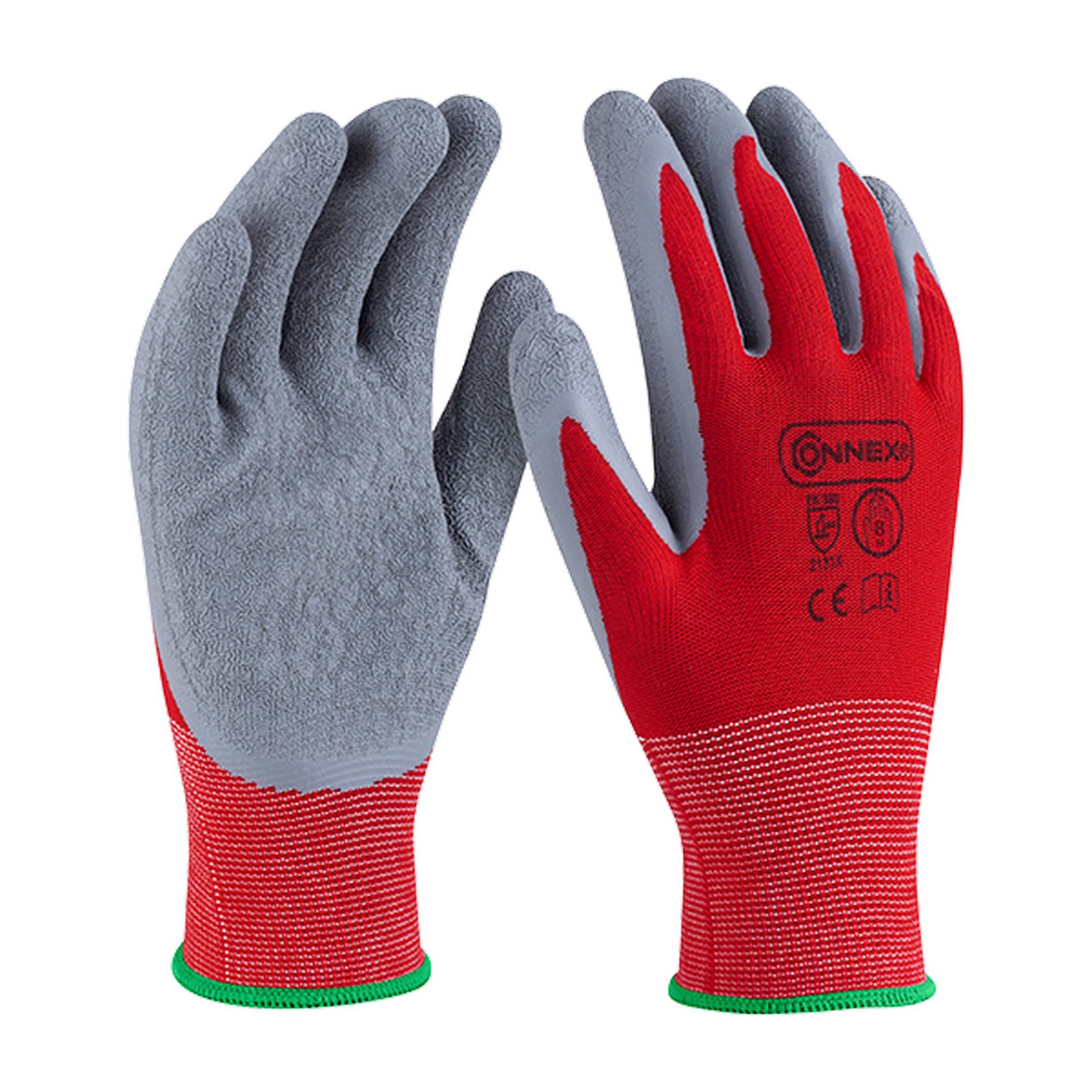 Connex Arbeitshandschuh 'Outdoor Grip' rot/grau Größe 8/M Connex Arbeitshandschuh 'Outdoor Grip' rot/grau Größe 8/M von Connex
