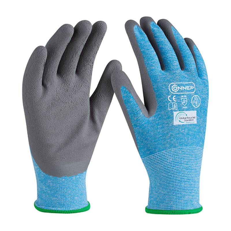 Connex Arbeitshandschuh 'Recycled Universal' blau/grau Größe 8/M von Connex