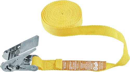 Connex Zurrgurt - Einteilig - 5 m x 25 mm - 245 kg maximale Belastbarkeit - Mit Spannratsche, ohne Haken - Aus Polypropylen / Spanngurt / Ladungssicherung / Ratschengurt / B34403 Connex Zurrgurt - Einteilig - 5 m x 25 mm - 245 kg maximale Belastbarkeit - Mit Spannratsche, ohne Haken - Aus Polypropylen / Spanngurt / Ladungssicherung / Ratschengurt / B34403 von Connex