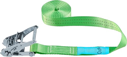Connex Zurrgurt - Einteilig - 5 m x 38 mm - 2000 kg maximale Belastbarkeit - Mit Spannratsche, ohne Haken - Aus Polyester / Spanngurt / Ladungssicherung / Ratschengurt / B34419 Connex Zurrgurt - Einteilig - 5 m x 38 mm - 2000 kg maximale Belastbarkeit - Mit Spannratsche, ohne Haken - Aus Polyester / Spanngurt / Ladungssicherung / Ratschengurt / B34419 von Connex
