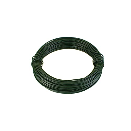 Connex Bindedraht 0,2 cm x 250 cm, grün / Bindegarn / Blumenwickeldraht / Basteldraht / Wickeldraht / FLOR78560 von Meister