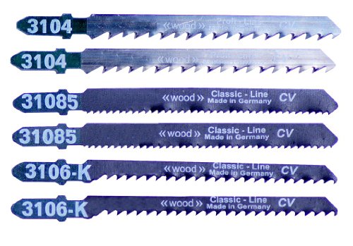 Connex COM300340 Stichsägeblatt Box, 6-teilig, 100 mm, Holz Basic Connex COM300340 Stichsägeblatt Box, 6-teilig, 100 mm, Holz Basic von Connex