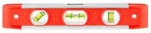 Connex COX791228 Torpedo-Wasserwaage Magnet, 22,5 cm, Rot Connex COX791228 Torpedo-Wasserwaage Magnet, 22,5 cm, Rot von Connex