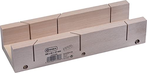 Connex COX822300 Schneidlade 300 x 65 x 37 mm, Buchenholz von Connex