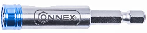 Connex Bithalter Profi 67 mm - Extra schmal - Stark magnetisch für automatische Magnetisierung der Bits - Aus Chrom-Vanadium-Stahl / Bithalter für Akkuschrauber / COXB973100 1/4 Zoll von Connex