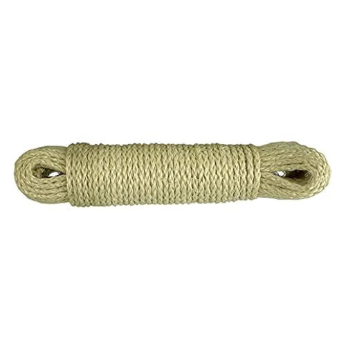 Connex DY2701561 Mehrzweckseil Sisal 5.0 mm x 30 m, Naturfaser Connex DY2701561 Mehrzweckseil Sisal 5.0 mm x 30 m, Naturfaser von Connex