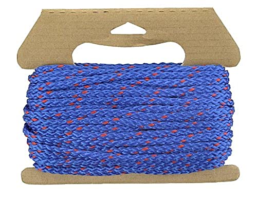 Connex DY2701711 Mehrzweckseil multifil, 8.0 mm x 15 m, gefertigt nach DIN 83307, blau-rot von Connex