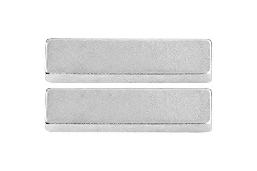 Connex Neodym-Quadermagnet - 40 x 10 x 5 mm - 2 Stück im praktischen Set - Extra starker Magnet - 18 kg Haftkraft - Für Haushalt, Werkstatt & Hobby / Powermagnet / Blockmagnet / DY7100009 Connex Neodym-Quadermagnet - 40 x 10 x 5 mm - 2 Stück im praktischen Set - Extra starker Magnet - 18 kg Haftkraft - Für Haushalt, Werkstatt & Hobby / Powermagnet / Blockmagnet / DY7100009 von Connex