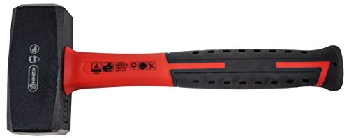 Connex Fäustel 1500 g Glasfaserstiel, 2K-Griff / Hammer / Stahlfäustel / Werkzeug / COX623150 von Connex