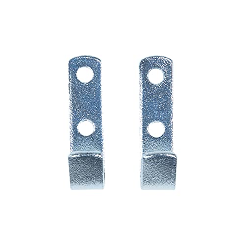 Connex Flachhaken 65 x 20 mm - 170 kg maximale Belastbarkeit - Verzinkter Stahl - 2 Stück im Set - Zur Befestigung von Abdeckplanen & -netzen / Planenhaken / Seilhaken / Netzhaken / DY270661 Connex Flachhaken 65 x 20 mm - 170 kg maximale Belastbarkeit - Verzinkter Stahl - 2 Stück im Set - Zur Befestigung von Abdeckplanen & -netzen / Planenhaken / Seilhaken / Netzhaken / DY270661 von Connex