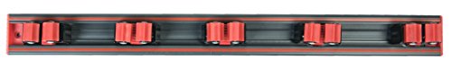 Connex Geräteleiste Kunststoff 500 mm / Gerätehalter / Ordnungsleiste / Wandhalter / Werkzeughalter / Garten |GH480 von Connex