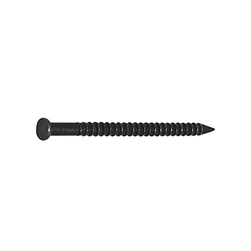 Connex Gewinde Nägel 60 g, 1,8 mm Länge x 38 mm Breite, Schwarz von Masidef