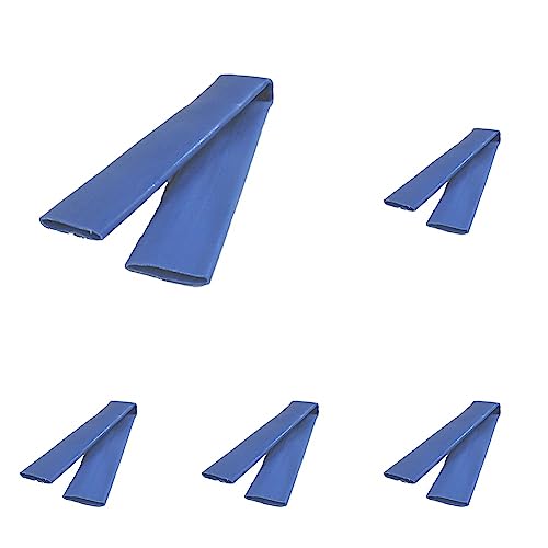 Connex Gurt- und Kantenschutz 500 mm - blau - Geeignet für Gurtbreiten bis 50 mm - Aus strapazierfähigem PVC/Gurtbandschoner/Spanngurtsschoner / DY270634 (Packung mit 5) von Connex