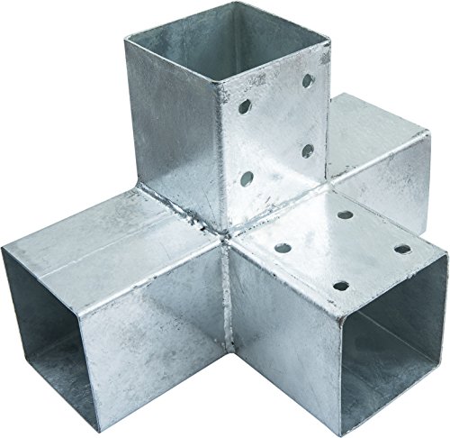 Connex HV4244 Pfostenecke doppelt, 90 x 90 mm, Holz von Connex