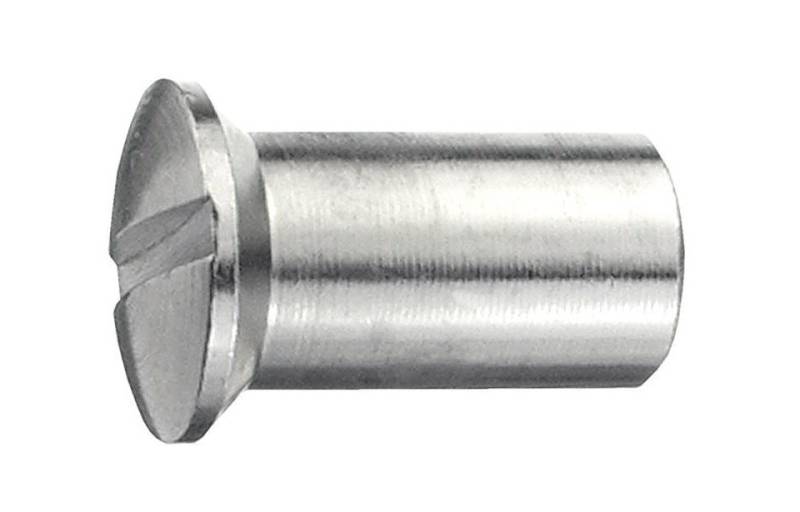 Connex Hülsenmutter connex Hülsenmutter M4 x 14 mm Messing vernickelt Connex Hülsenmutter connex Hülsenmutter M4 x 14 mm Messing vernickelt von Connex