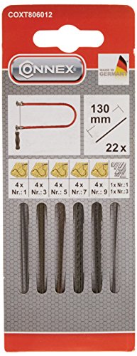 Connex Laubsägeblatt Holz/Metall Taifun, 22 Stück, COXT806012 Connex Laubsägeblatt Holz/Metall Taifun, 22 Stück, COXT806012 von Connex