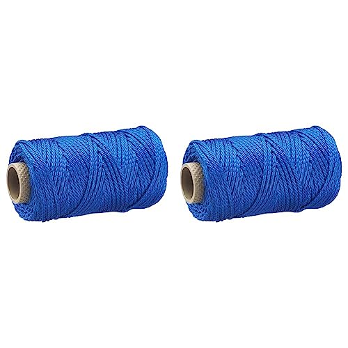 Connex Mehrzweckseil 1,7 mm x 100 m, Polypropylen, blau, DY2702846 (Packung mit 2) von Connex