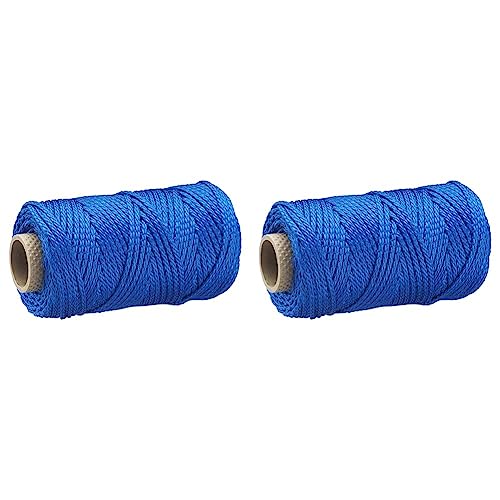 Connex Mehrzweckseil 1,7 mm x 100 m, Polypropylen, blau, DY2702846 (Packung mit 2) von Connex