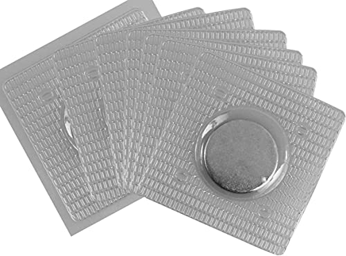 Connex Neodym-Scheibenmagnet - Ø 18 mm - 8 Stück im praktischen Set - Zum Einnähen - Extra starker Magnet - 1,9 kg Haftkraft - Für Haushalt & Werkstatt/Powermagnet/Mini-Magnet / DY7100036, Updated von Connex
