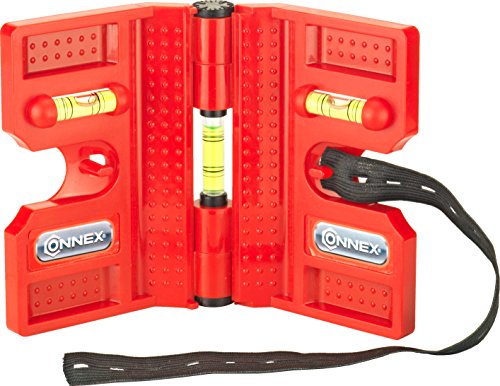 Connex Pfostenwasserwaage 13,5 cm, COXT743135, Rot von Connex