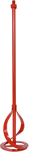 Connex Rondenrührer - Ø 120 x 590 mm - M14 Werkzeugaufnahme - Geeignet für Wand- & Deckenfarben - Mischgut bis 30 kg - Für handelsübliche Rührwerke / Farbrührer / Rührquirl / Rührkorb / COX782400 von Connex
