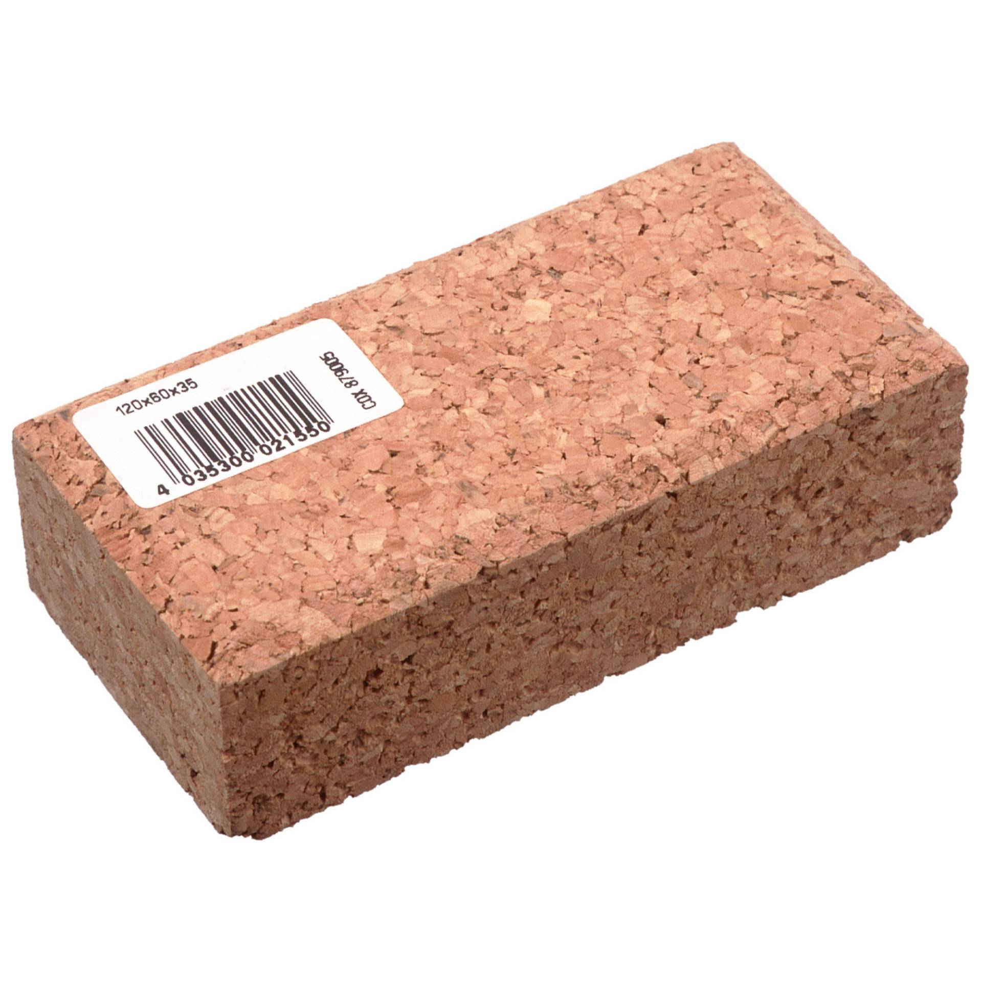 Connex Schleifklotz Kork 120 x 60 x 35 mm Connex Schleifklotz Kork 120 x 60 x 35 mm von Connex