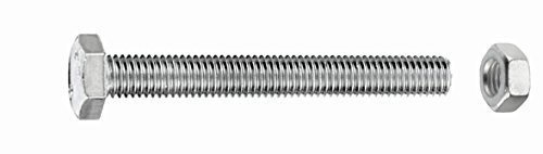 Connex Sechskantschrauben M8 x 50 mm, Edelstahl, DIN 933, 1000 g, KL4530850 Connex Sechskantschrauben M8 x 50 mm, Edelstahl, DIN 933, 1000 g, KL4530850 von Connex