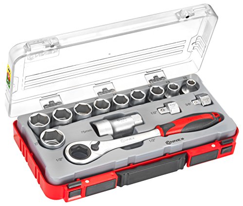Connex Steckschlüssel Durchsteck-Satz, 14-teilig COX580214 Connex Steckschlüssel Durchsteck-Satz, 14-teilig COX580214 von Connex