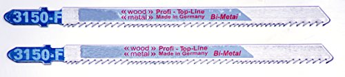 Connex Stichsägeblatt Universal 132 mm, 2 Stück, auch für Holz mit Nägeln, COM300212 von Connex