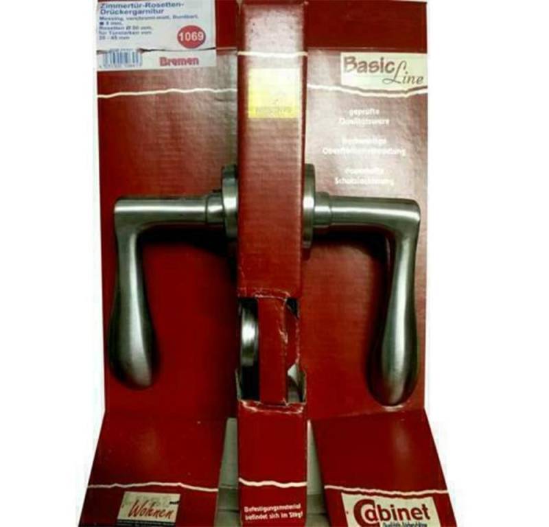 Connex Türbeschlag Cabinet Bremen in Chrom matt Buntbart Garnituren von Connex