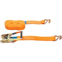 Connex Zurrgurt "Zweiteilig - 4000 kg maximale Belastbarkeit", Spannratsche & Spitzhaken - Aus Polyester von Connex