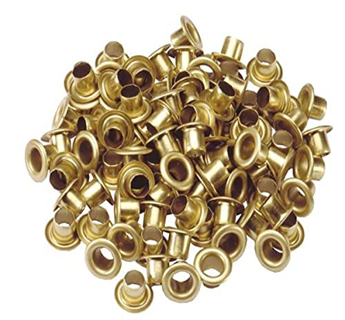 CONNEX Ösen 4,5mm Messing 100 Stück - Langlebig, Rostfrei & Stabil - Ideal für Planen, Stoffe & Bastelarbeiten/Metallösen/Einschlagösen/Befestigungsösen / COXT194182 CONNEX Ösen 4,5mm Messing 100 Stück - Langlebig, Rostfrei & Stabil - Ideal für Planen, Stoffe & Bastelarbeiten/Metallösen/Einschlagösen/Befestigungsösen / COXT194182 von Connex