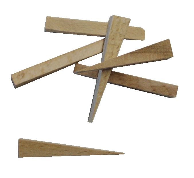 Fliesenkeile 250 Stück Holz von Connex