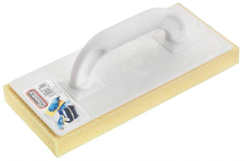 Fliesenwaschbrett 14 x 31 cm Kunststoff mit Hydro-Schwammauflage gerastert von Connex